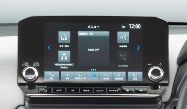 eKクロスEV スマートフォン連携ナビゲーション