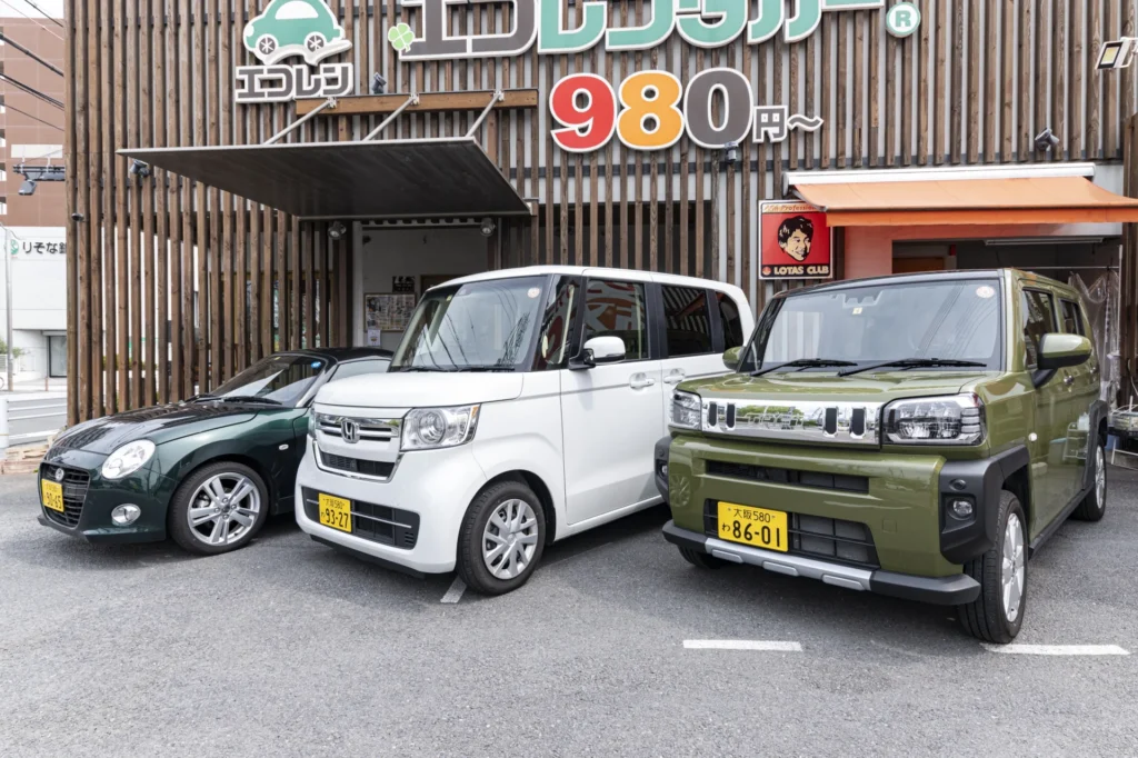 長期レンタカー用途