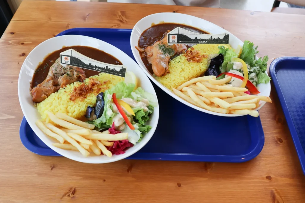 安威川ダムカレー