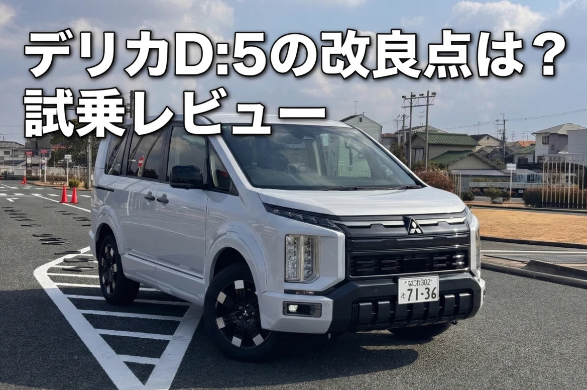 2026年最新】デリカD:5の改良点はどこ？新旧モデルの徹底比較と今買う