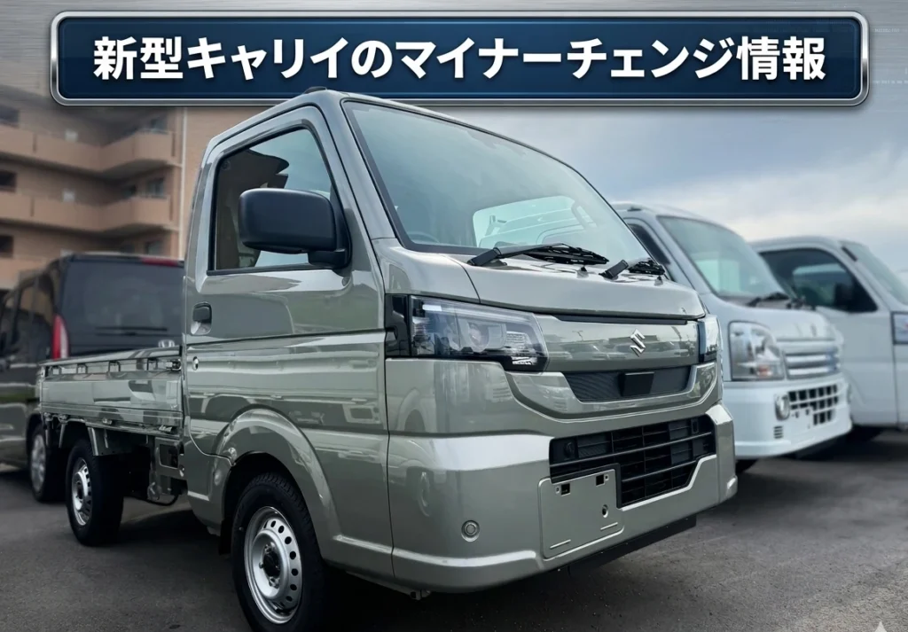 【2026年最新】新型キャリイのマイナーチェンジ情報まとめ!価格・内装の変更点からフルモデルチェンジ予想まで徹底解説