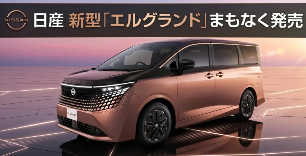 16年ぶりの王者帰還!日産 新型「エルグランド」2026年夏発売、アルファード超えの価格に見合う実力とは?