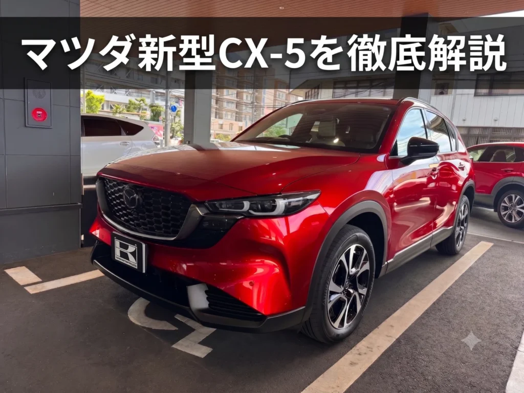 マツダ新型CX-5を徹底解説!発売日・価格・内装から旧型比較まで