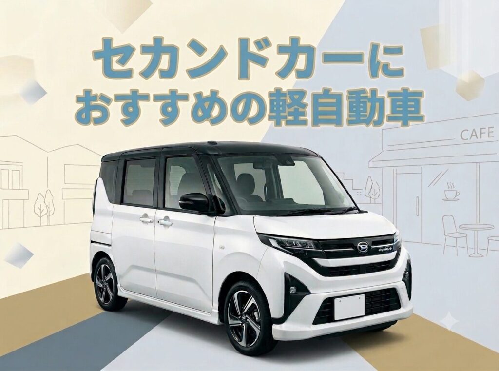 大分・別府の日常移動を快適に!セカンドカーにおすすめの軽自動車