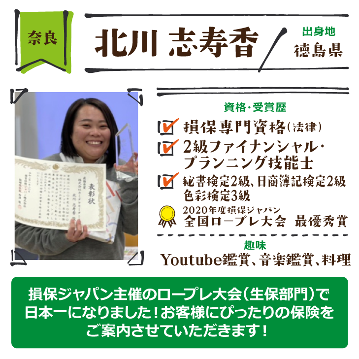 奈良　北川 志寿香