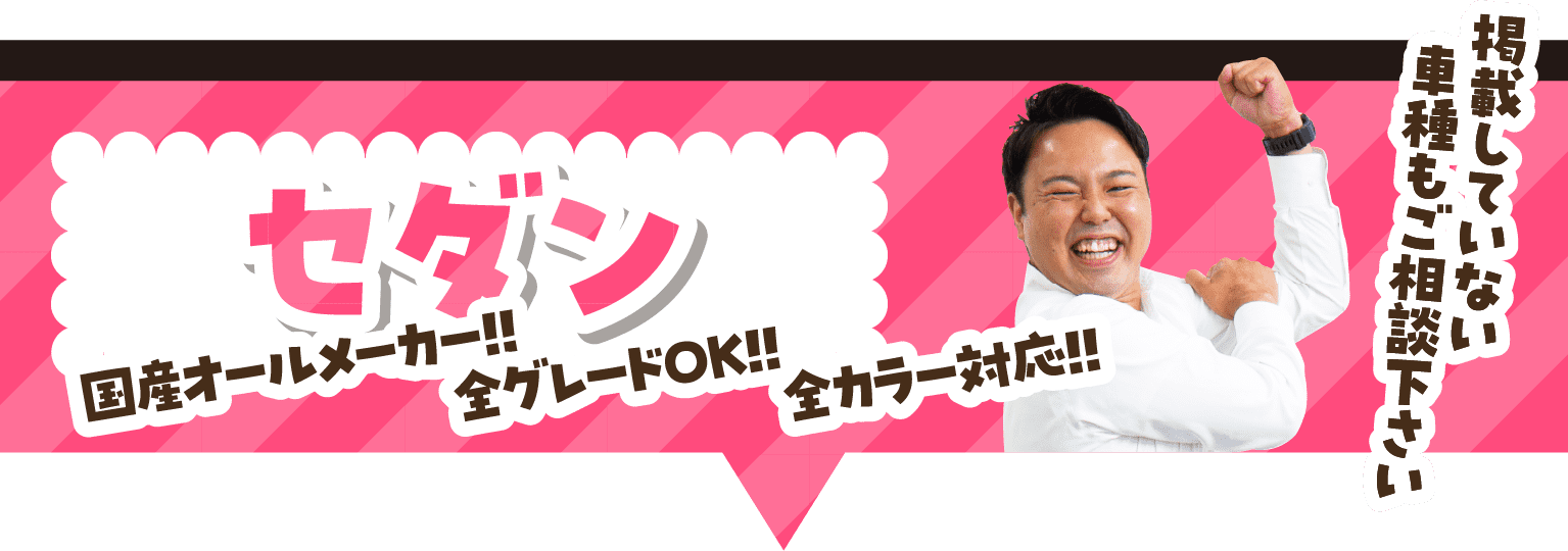 ミニバン 国産オールメーカー!! 全グレードOK!! 全カラー対応!!