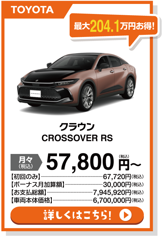 クラウン CROSSOVER RS Advanced