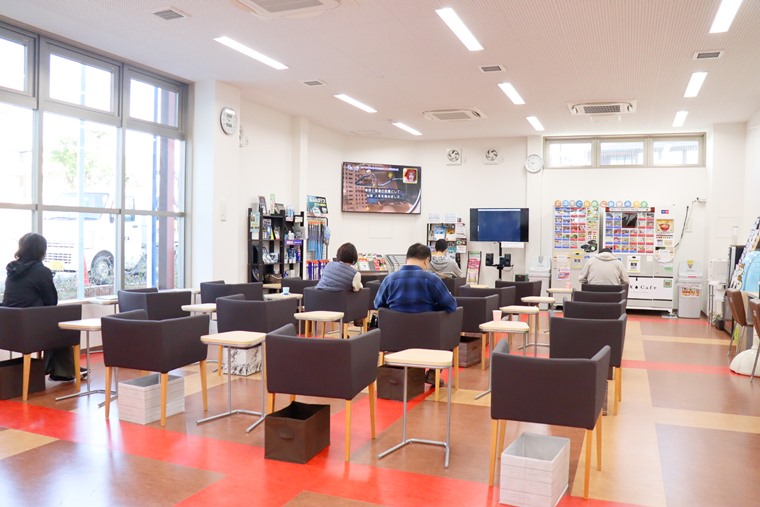 新店舗整備待合コーナー