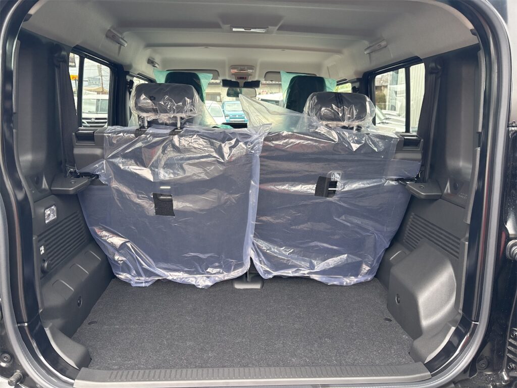 ジムニーノマド内装：ラゲージルーム