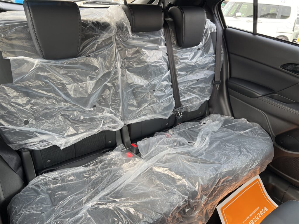 エクリプスクロス内装(後部座席)