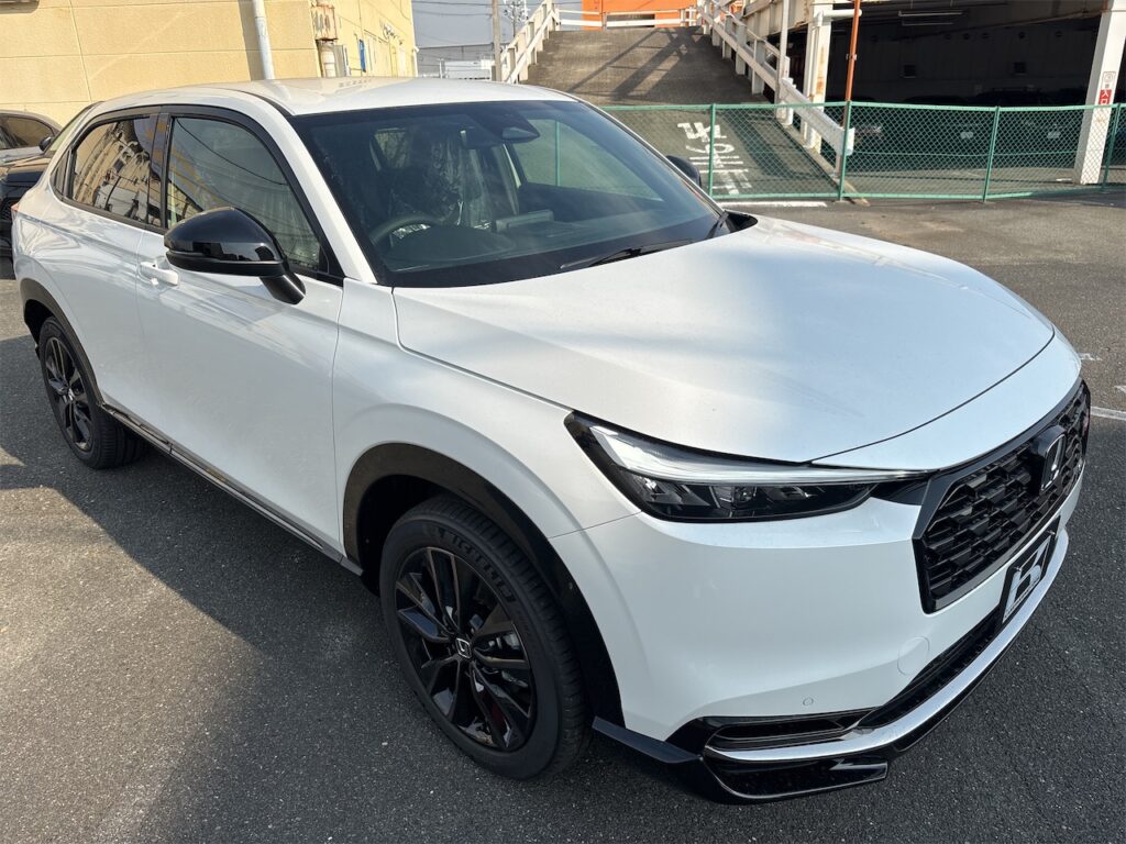 ヴェゼル外装(斜め正面)