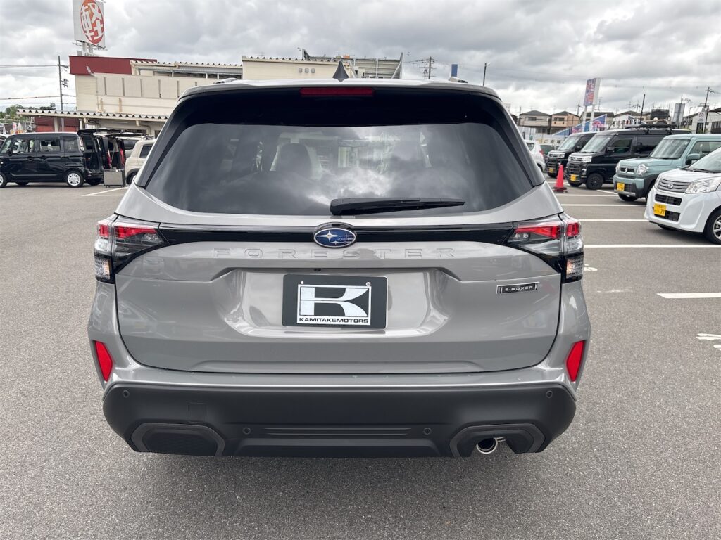 フォレスター外装：リア