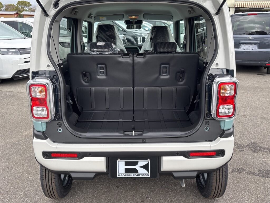 ハスラー内装：ラゲージルーム