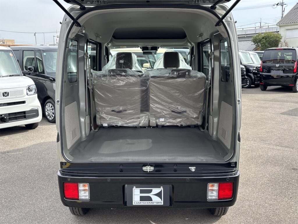 エブリイ内装：ラゲージルーム